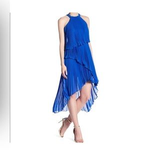 Laundry by Shelli Segal Pleated Dress - Light Blue - Size 8